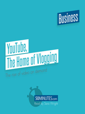 cover image of YouTube, the Home of Vlogging
